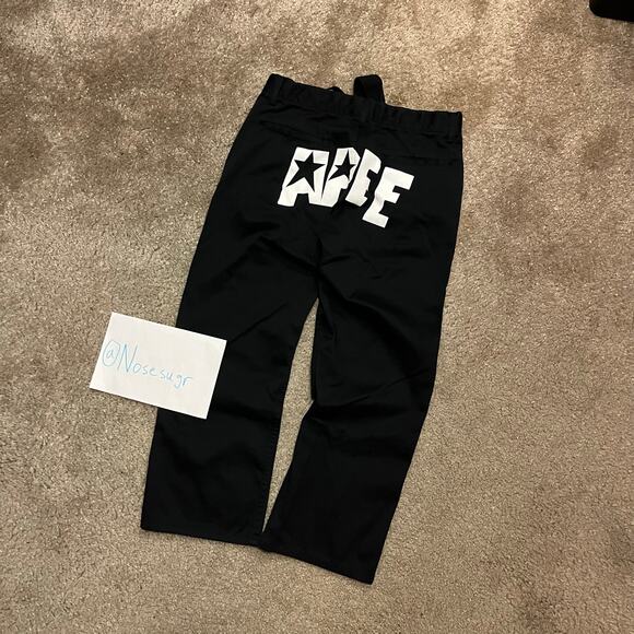 Authentic Bape 2000’s Apee Drawstring Chino Pants 28 - Picture 1 of 7